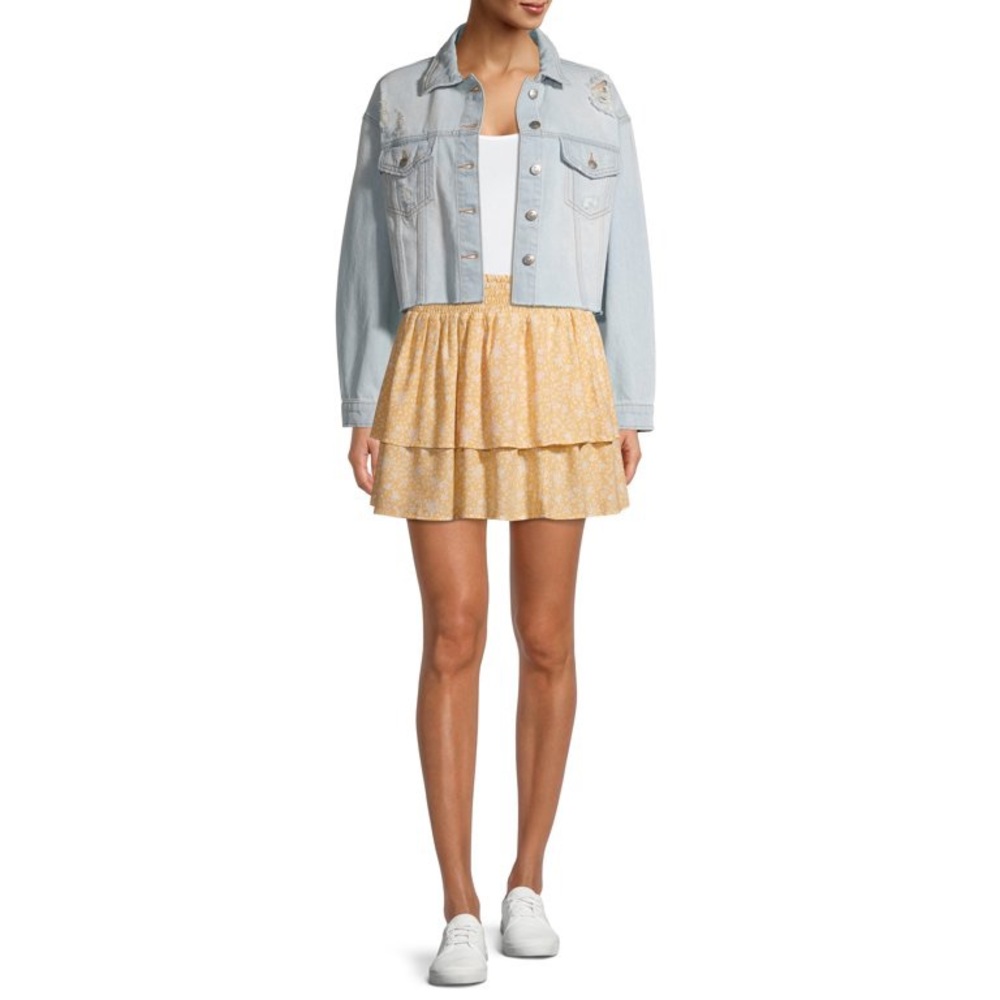 Tiered Smocked Skirt